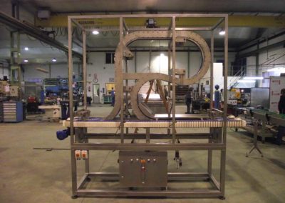 Soplante en proceso de fabricación